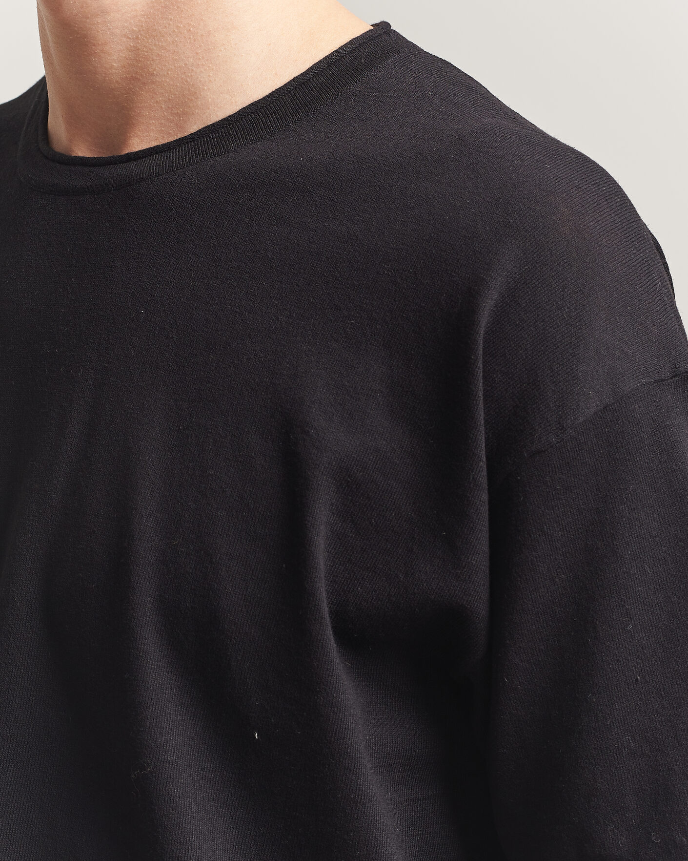 Men | T-Shirts | NN07 | Ryan Cotton/Linen T-Shirt Black