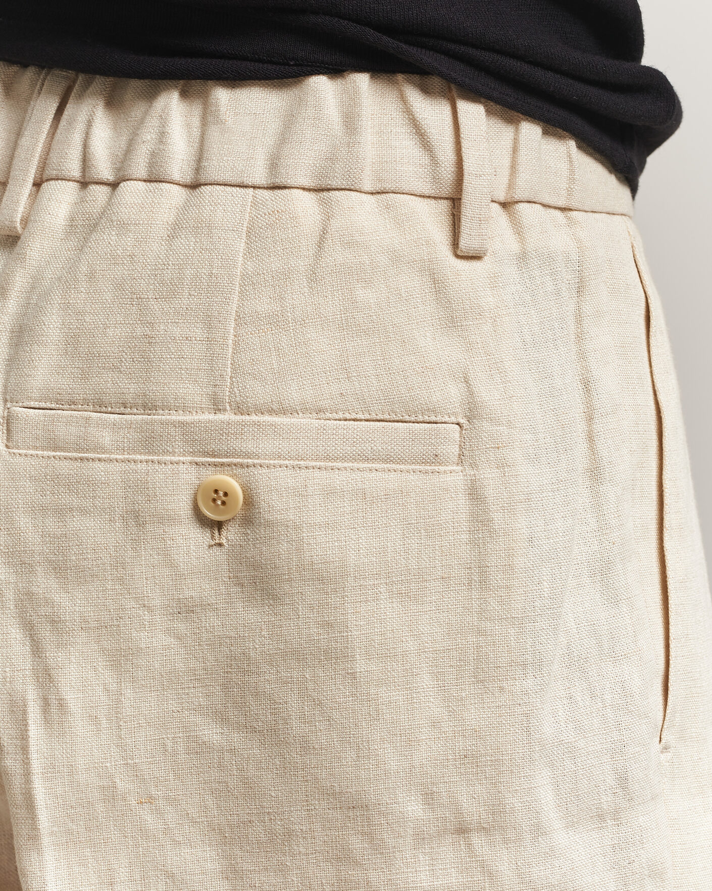 Men | Shorts | NN07 | Kay Relaxed Fit Linen Drawstring Shorts Oat