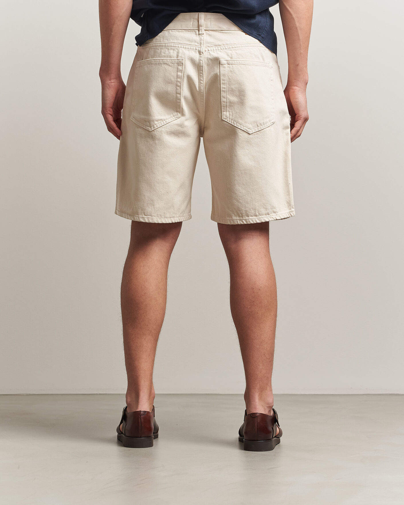 Men | Shorts | NN07 | Otis Denim Shorts Ecru