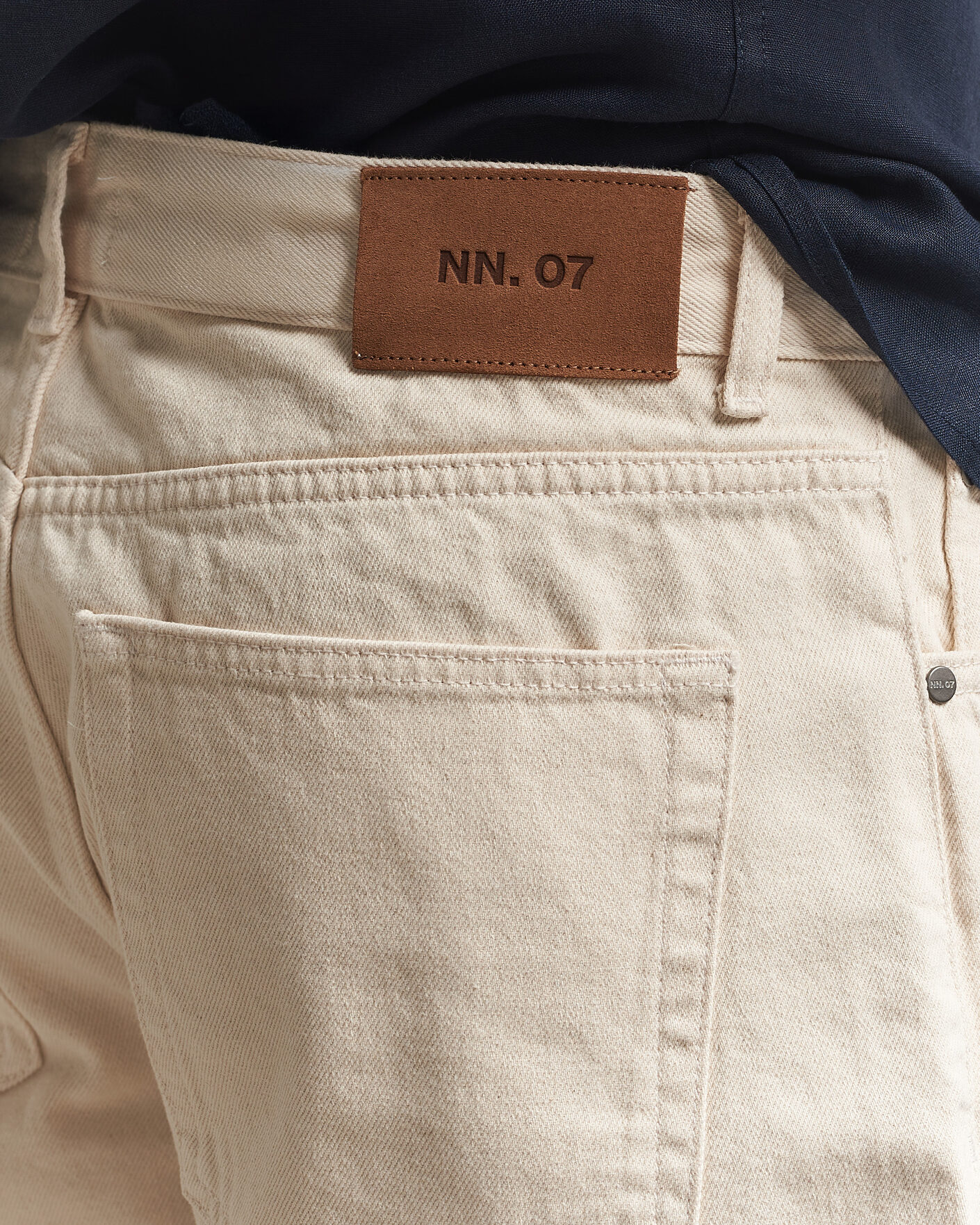 Men | Shorts | NN07 | Otis Denim Shorts Ecru