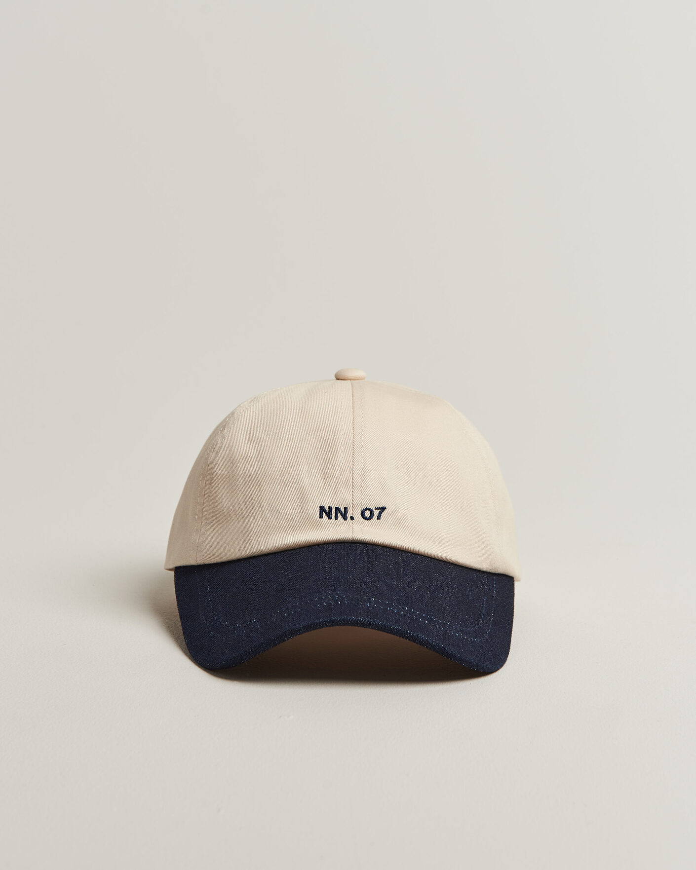 Men | Hats & Caps | NN07 | Logo Cap Raw Indigo