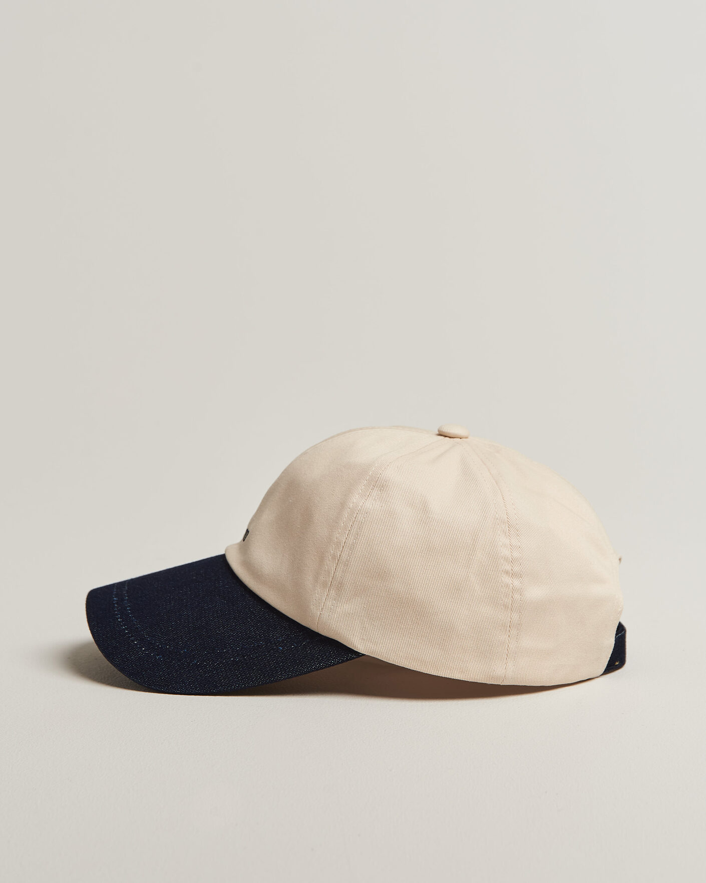 Men | Hats & Caps | NN07 | Logo Cap Raw Indigo