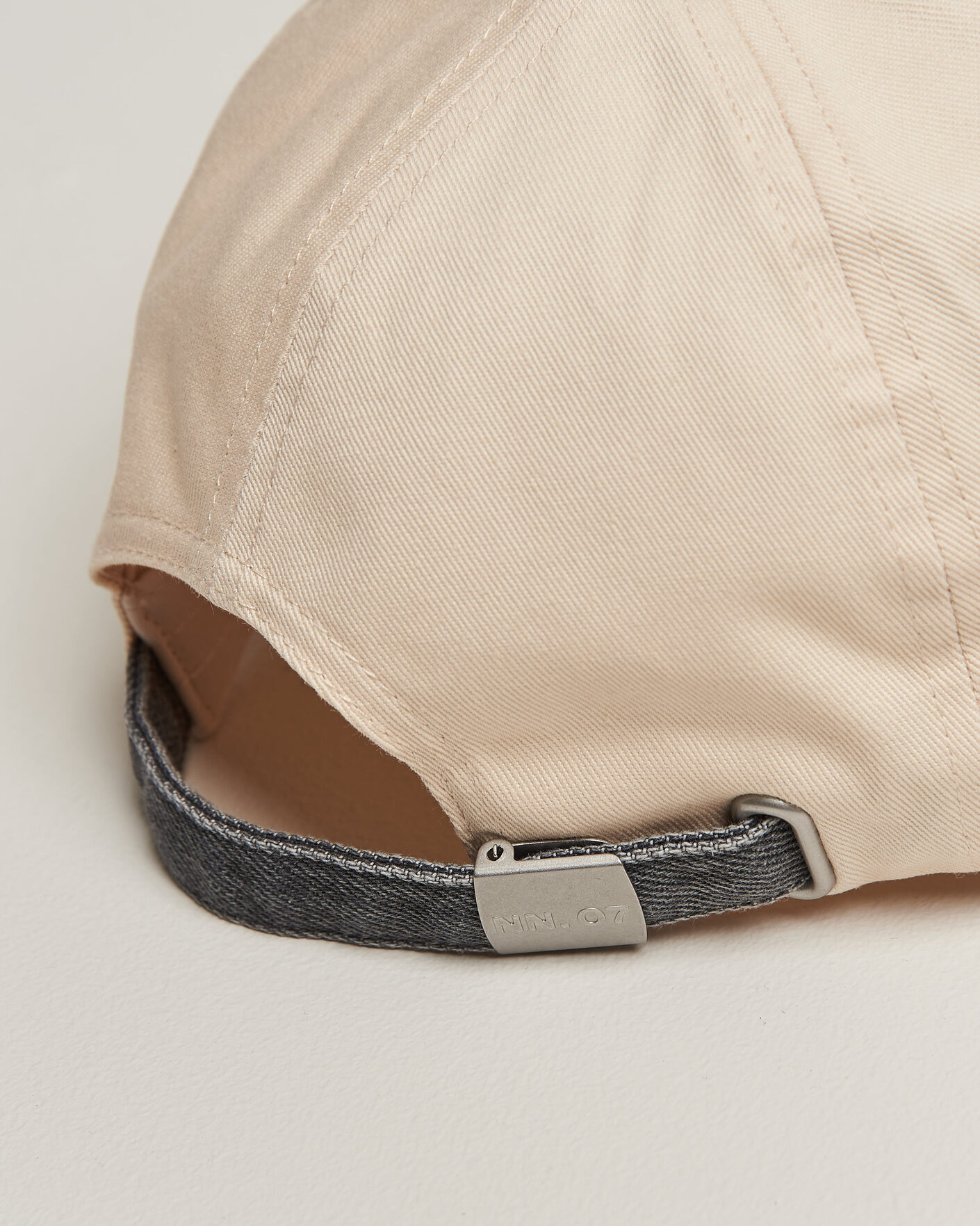 Men | Hats & Caps | NN07 | Logo Cap Grey Denim