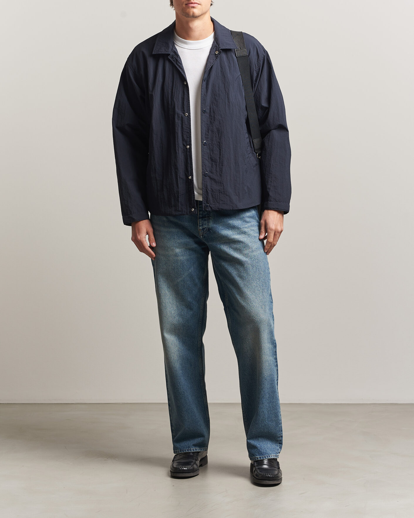 Men | Coats & Jackets | NN07 | Frenton Coach Jacket Deep Navy