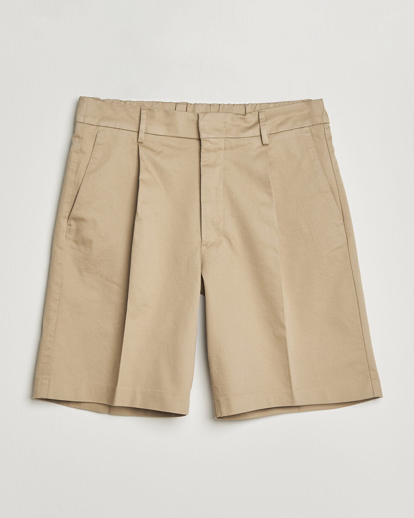 Men | Shorts | NN07 | Kay Relaxed Fit Cotton Drawstring Shorts Desert Khaki