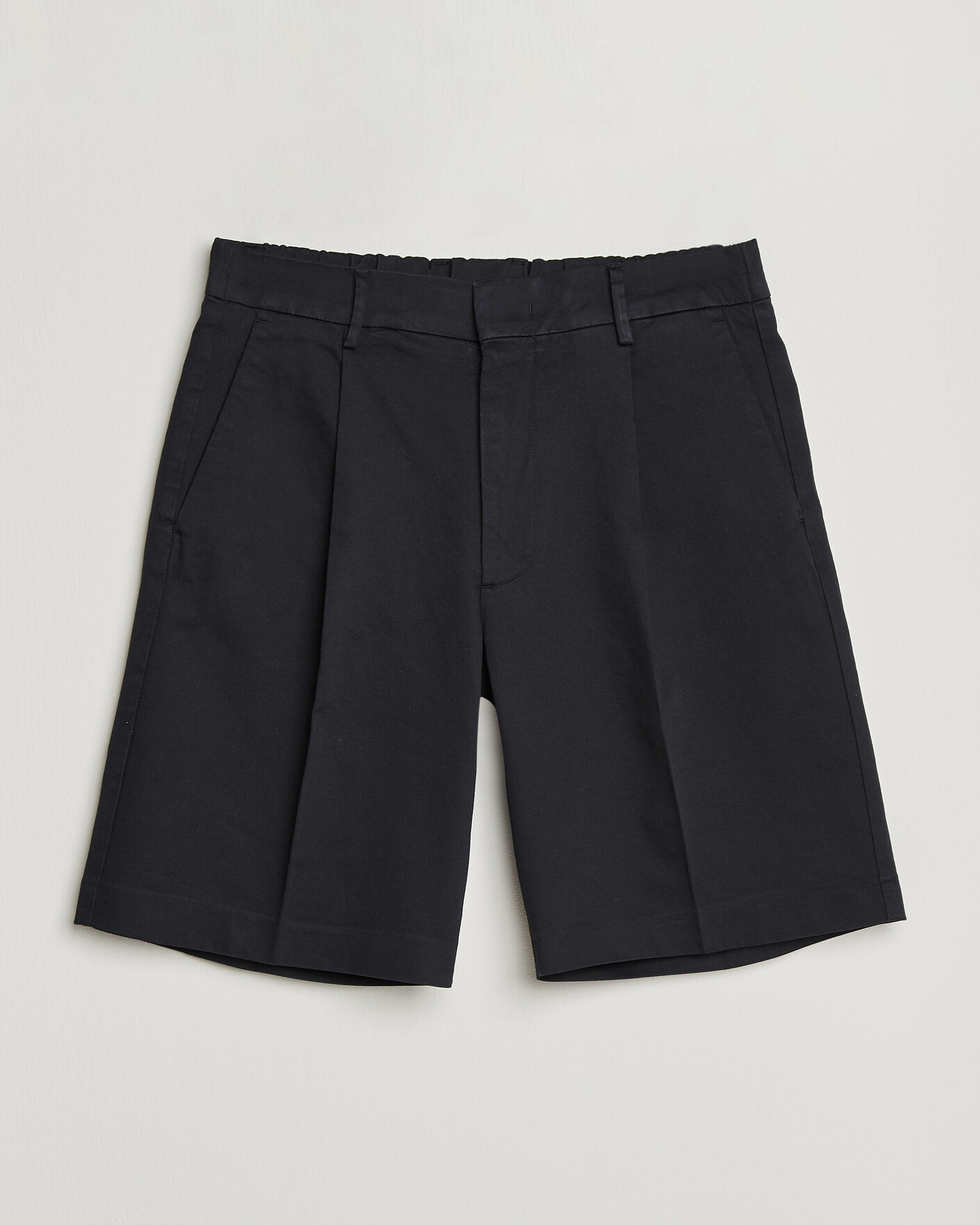Men | Shorts | NN07 | Kay Relaxed Fit Cotton Drawstring Shorts Navy Blue