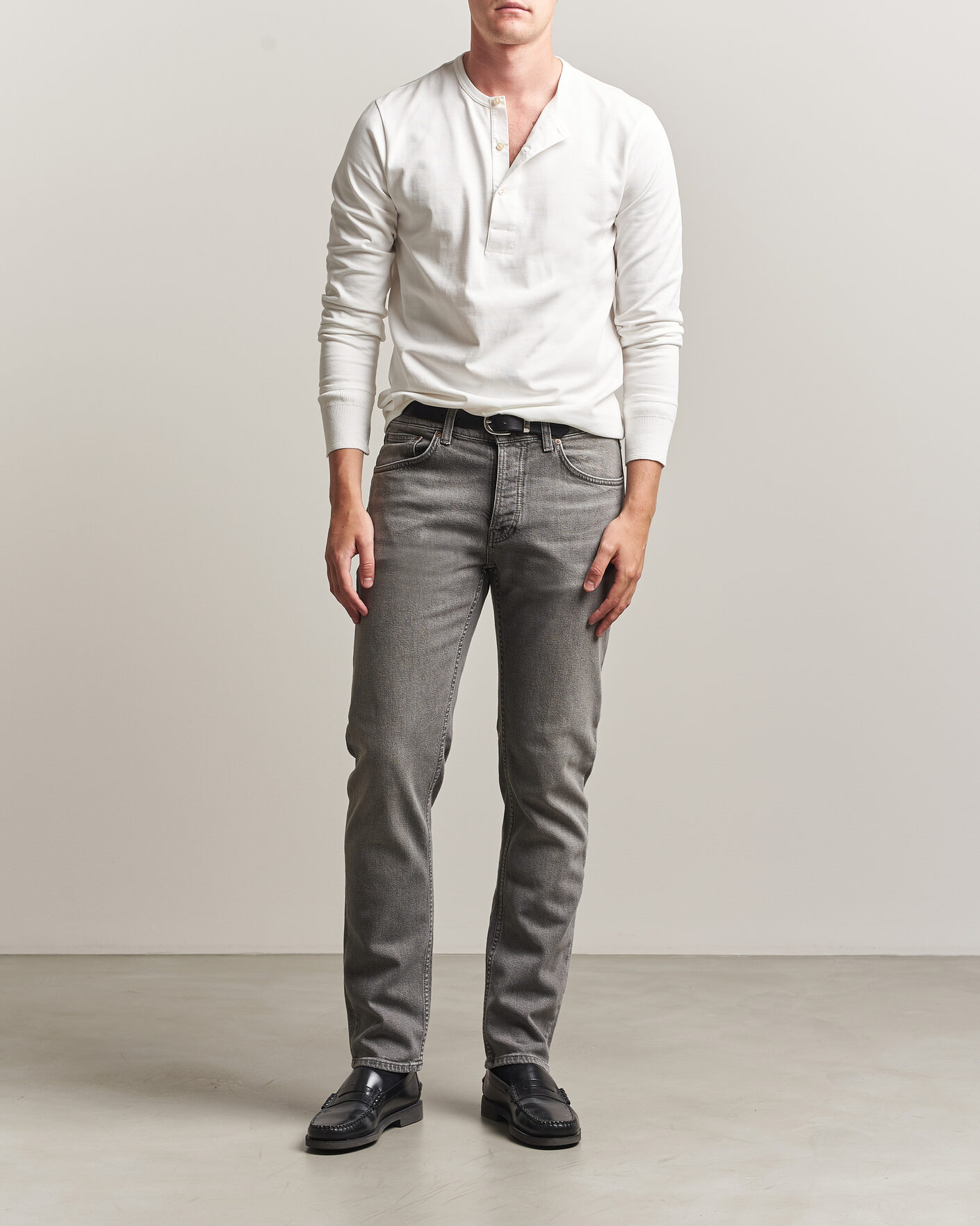 Men | Jeans | Nudie Jeans | Solid Ollie Jeans Pale Ash