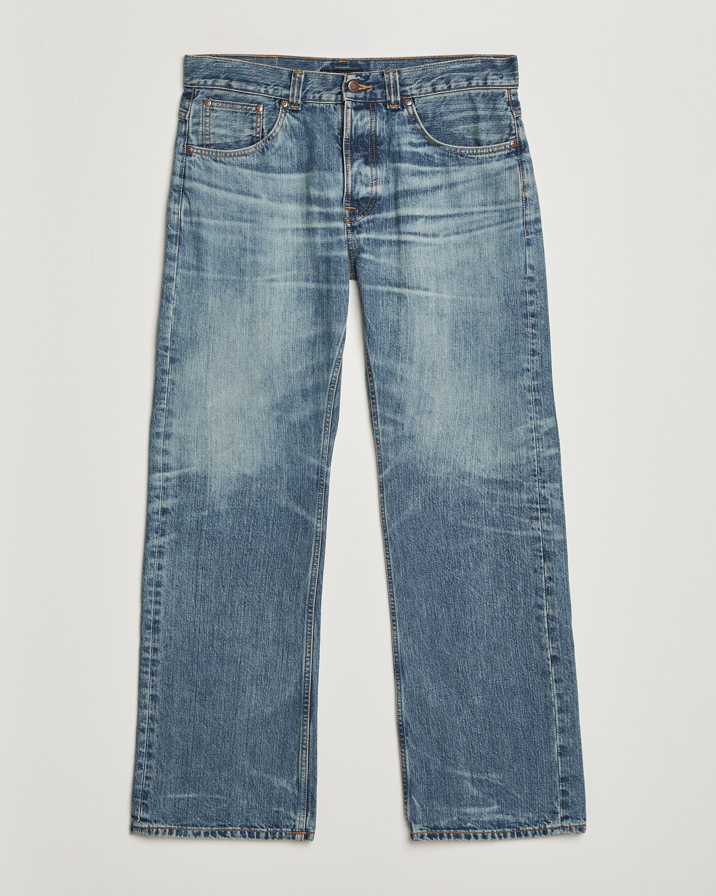 Men | Jeans | Nudie Jeans | Regular Alf Jeans Silver Tracks