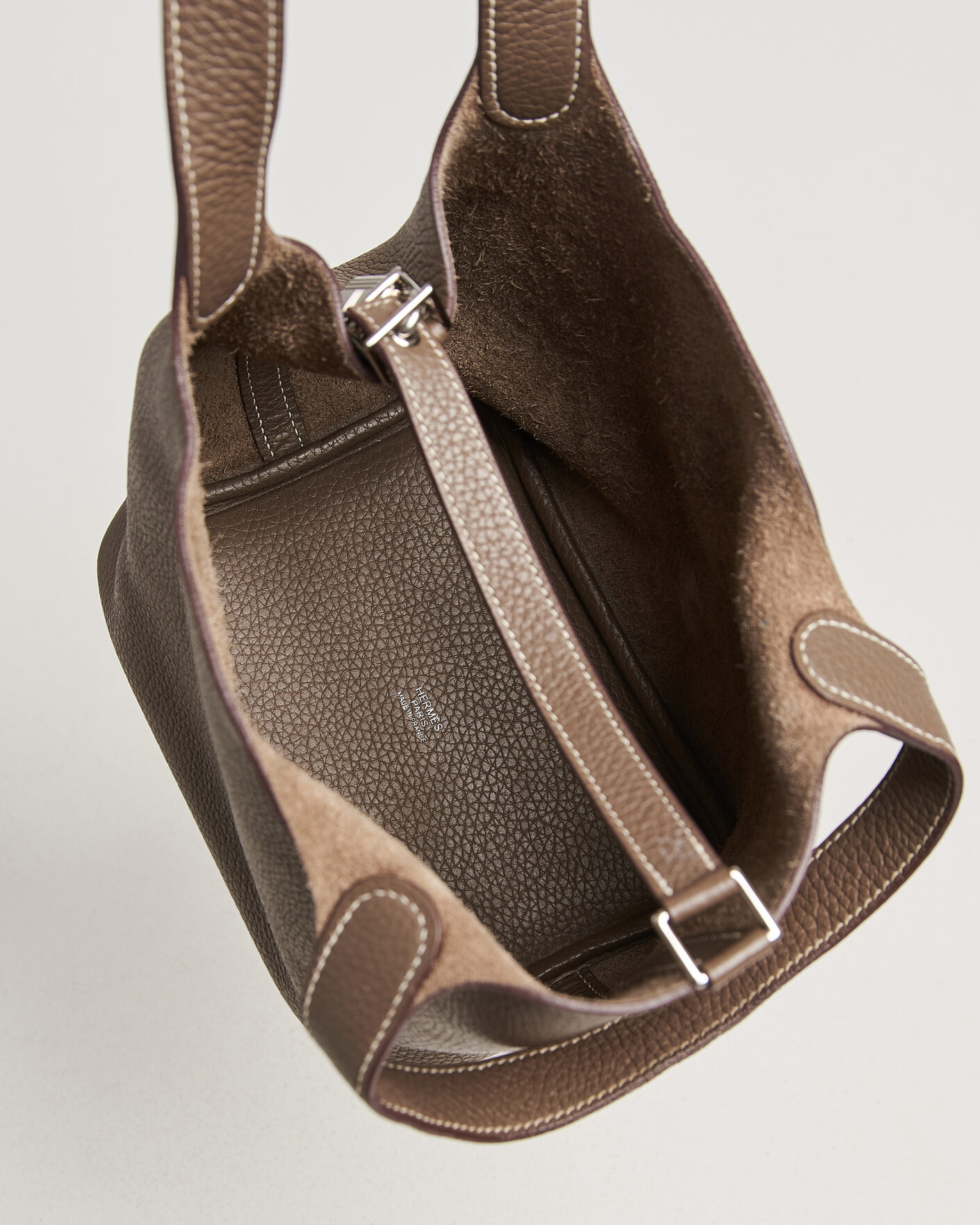 Men | Pre-Owned & Vintage Bags | Hermès Pre-Owned | Picotin Lock 18 Etoupe