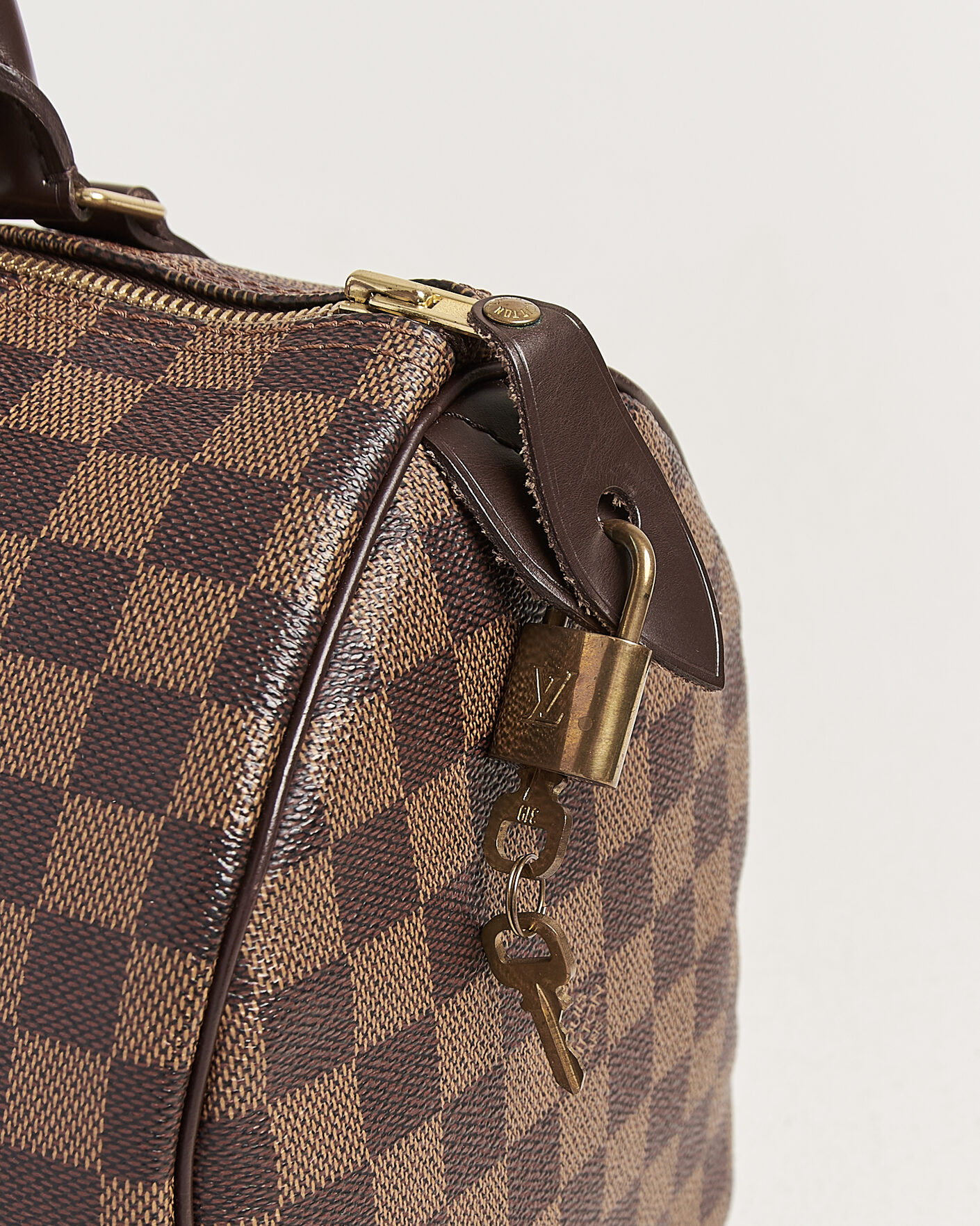 Men | Pre-Owned & Vintage Bags | Louis Vuitton Pre-Owned | Speedy 30 Damier Ebene