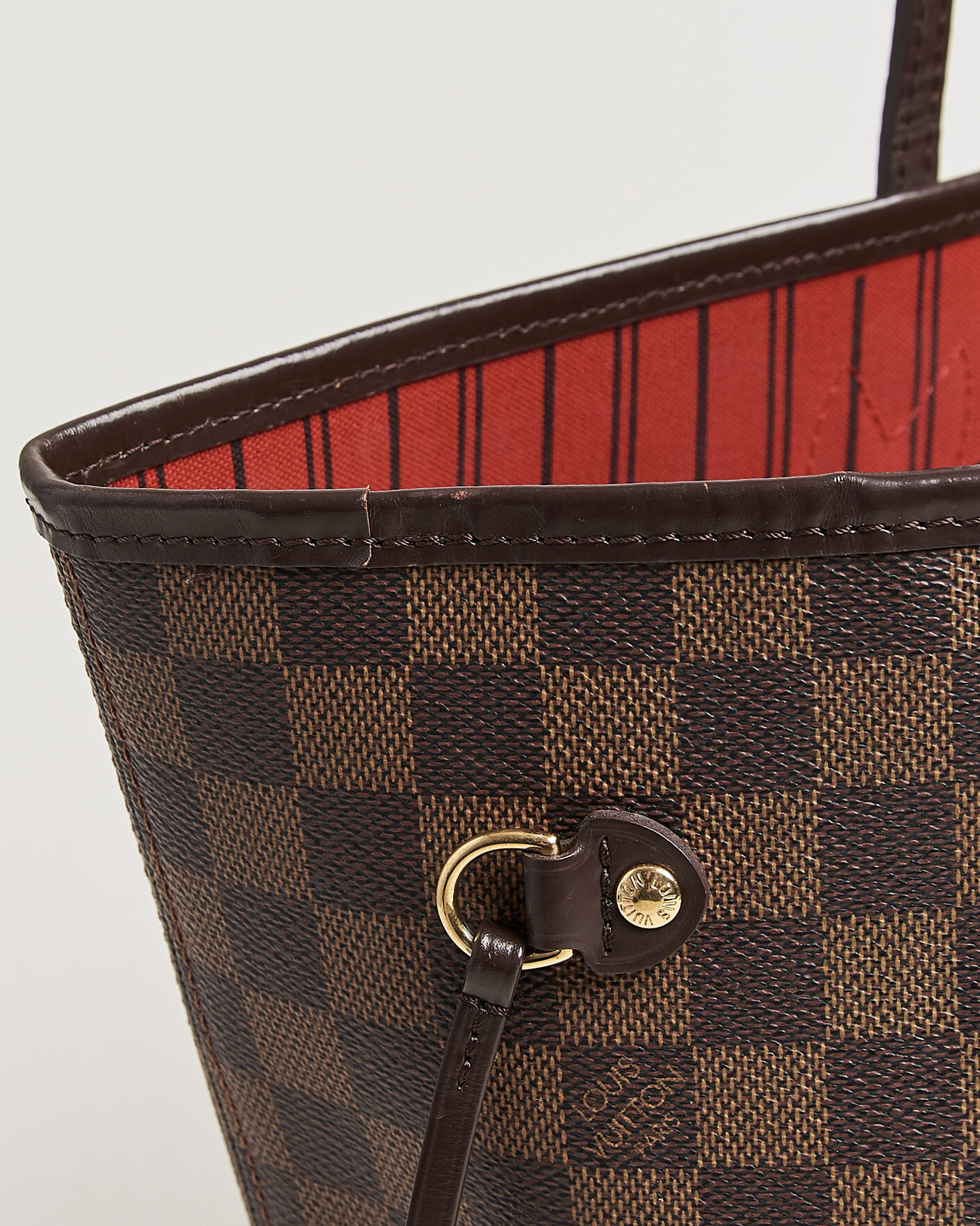 Men | Pre-Owned & Vintage Bags | Louis Vuitton Pre-Owned | Neverfull MM Damier Ebene