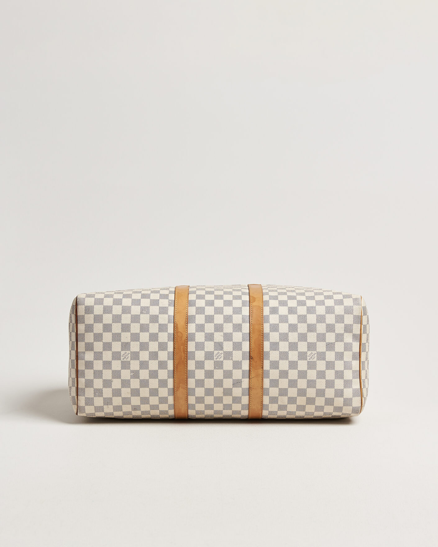 Men | Pre-Owned & Vintage Bags | Louis Vuitton Pre-Owned | Keepall 50 Damier Azur