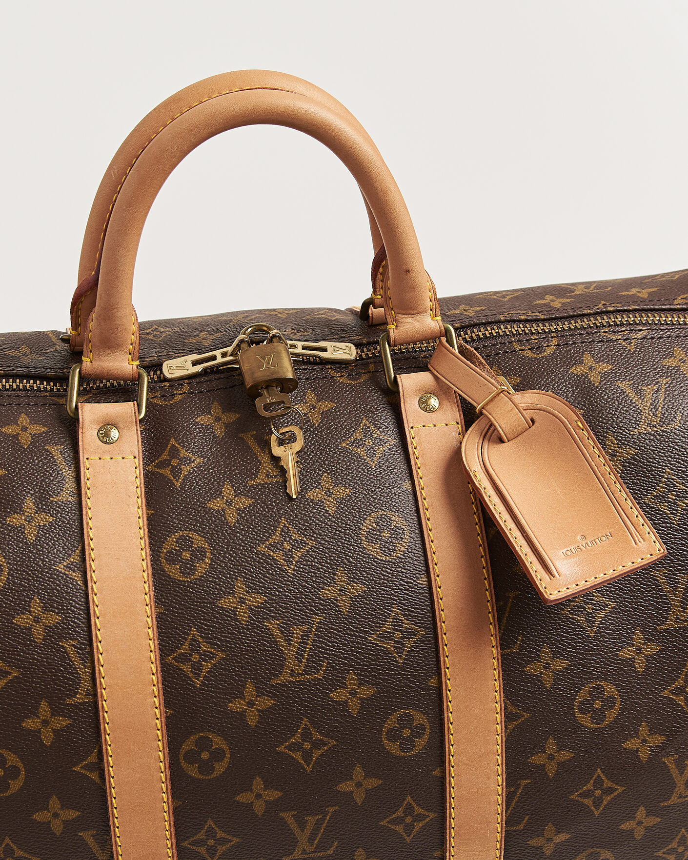 Men | Louis Vuitton Pre-Owned Keepall 55 Bandouliére Monogram | Louis Vuitton Pre-Owned | Keepall 55 Bandouliére Monogram