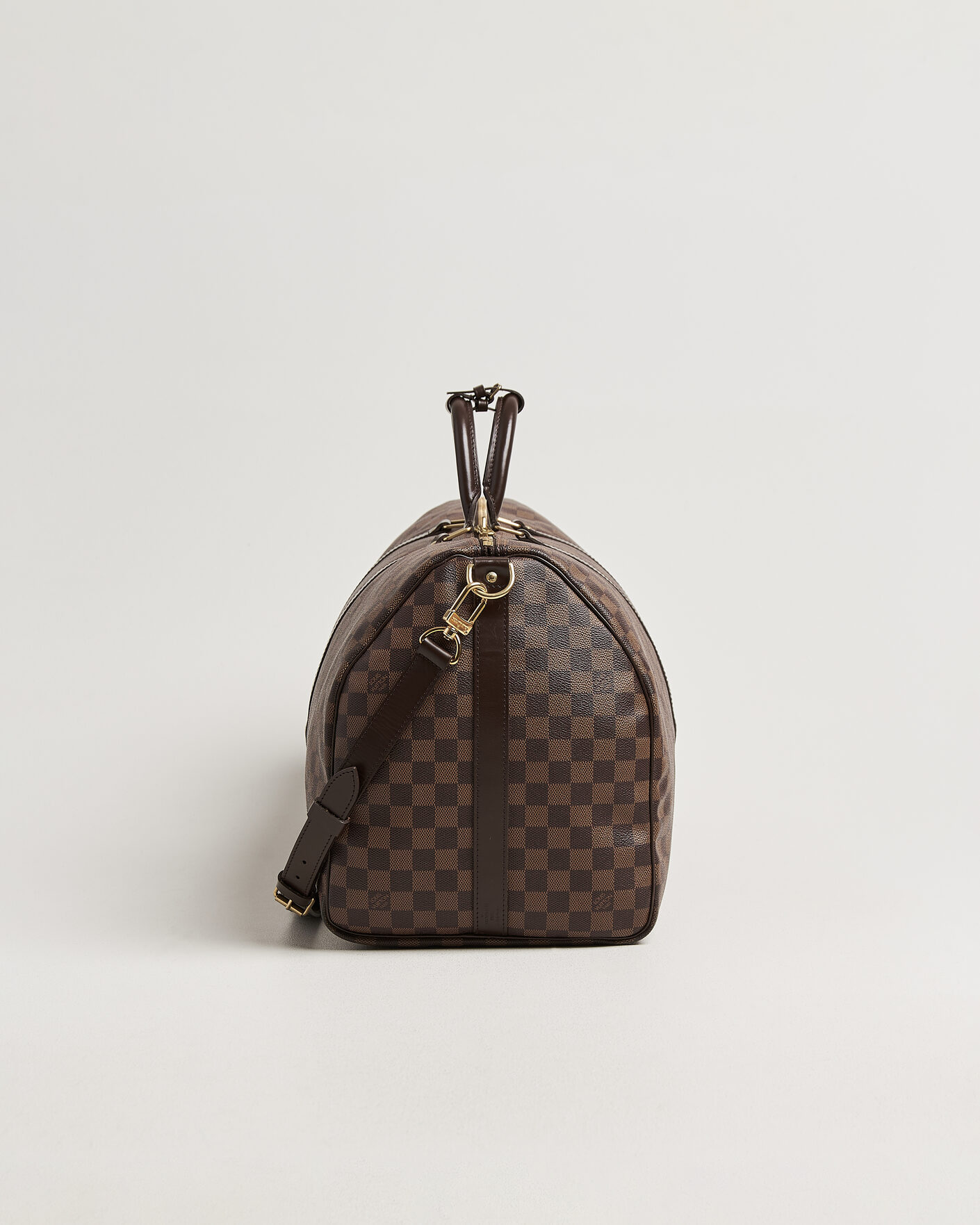 Men | Pre-Owned & Vintage Bags | Louis Vuitton Pre-Owned | Keepall 55 Bandouliére Damier Ebene