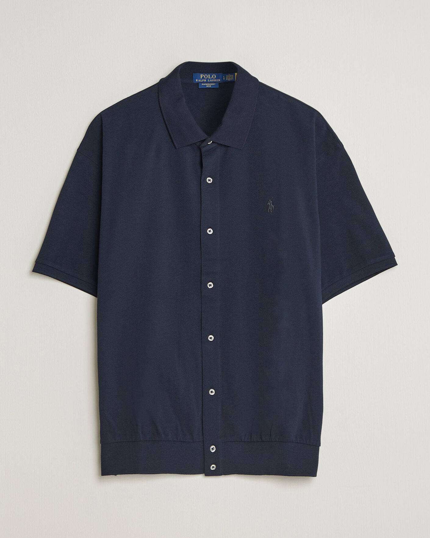 Men | Polo Shirts | Polo Ralph Lauren | Buttoned Polo Aviator Navy
