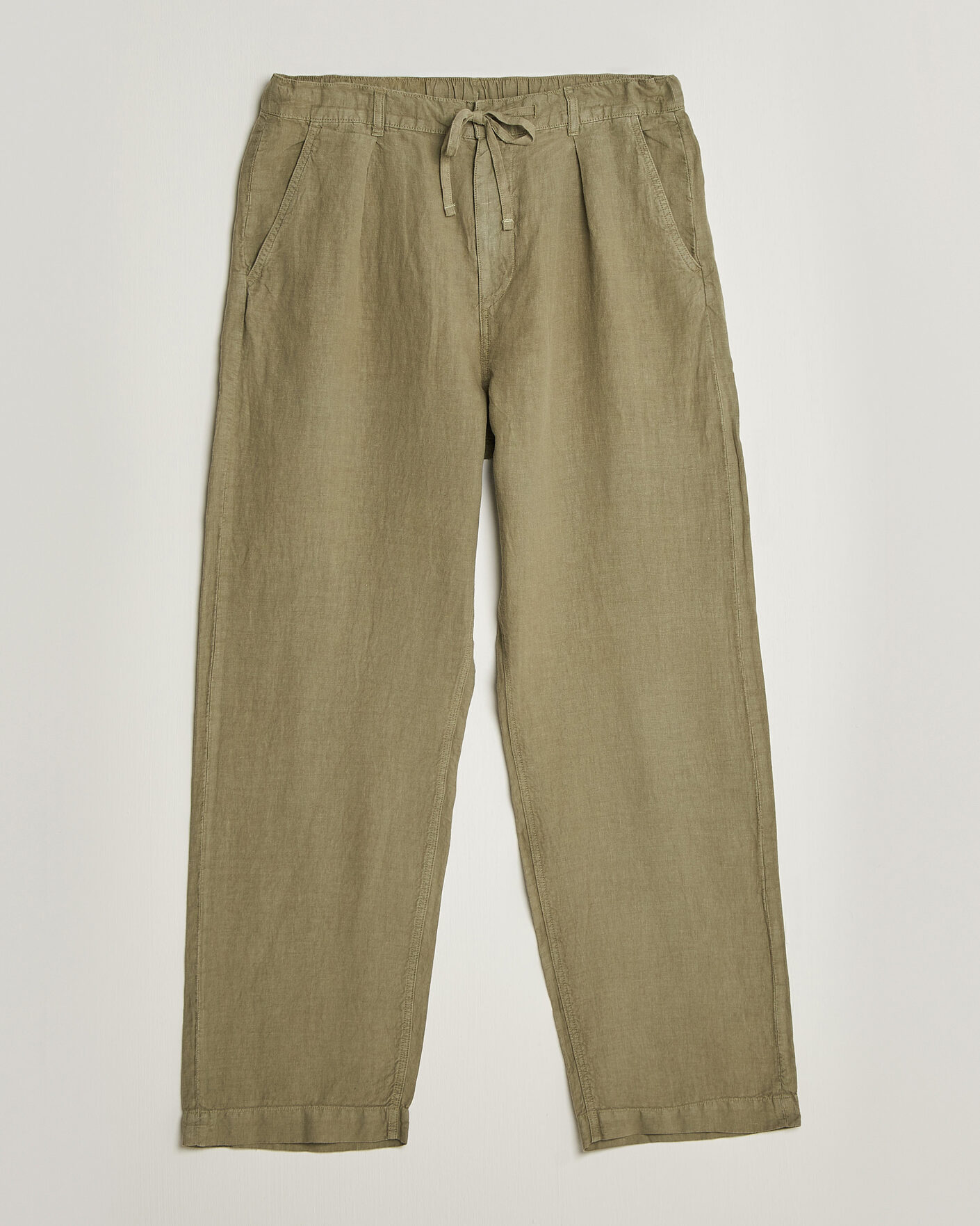 Men | Trousers | Polo Ralph Lauren | Easy Fit Pleated Trousers Sage Green
