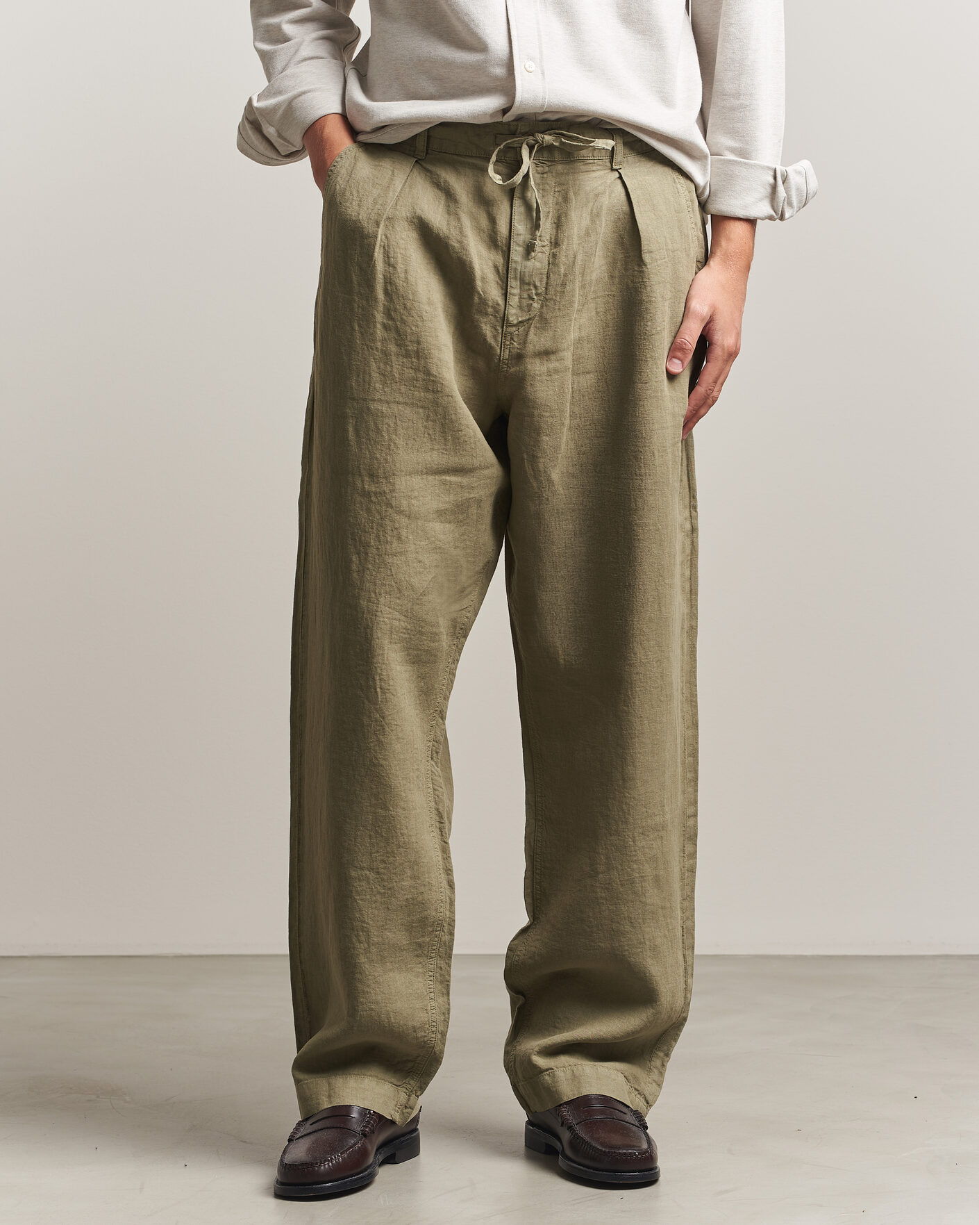 Polo Ralph Lauren Seersucker Pants Supply Olive at CareOfCarl.com