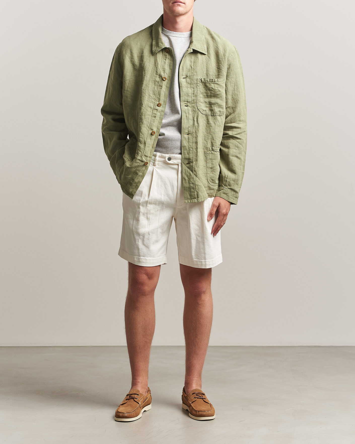 Men | Coats & Jackets | Polo Ralph Lauren | Chore Unlined Field Jacket Sage Green