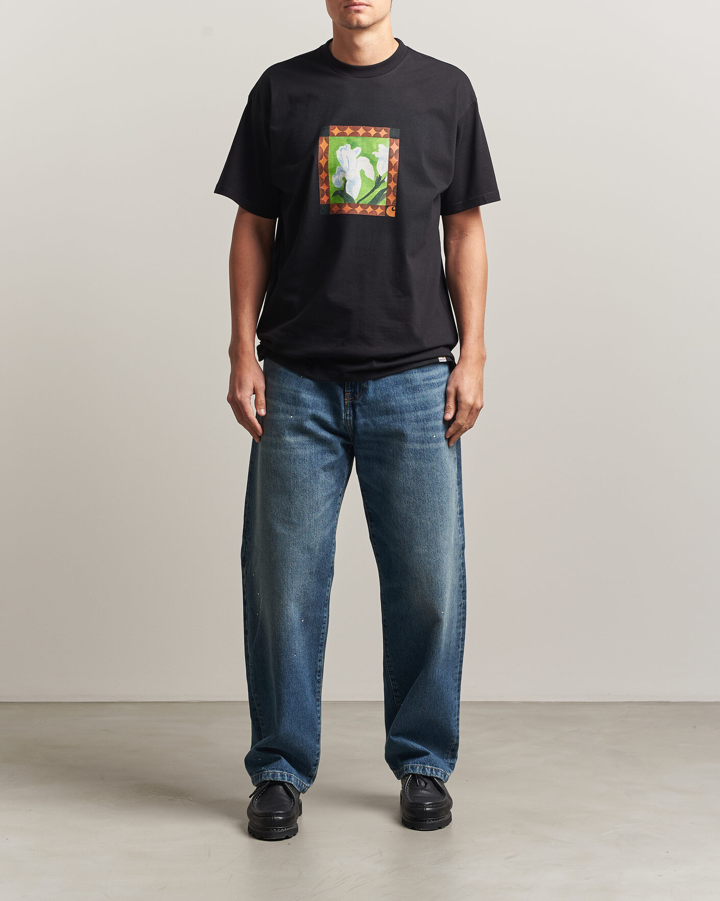 Men | T-Shirts | Carhartt WIP | Julia Klenovsky T-Shirt Black