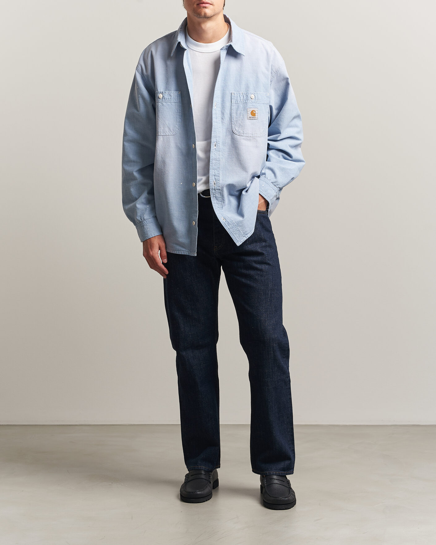 Men | Shirts | Carhartt WIP | Painter Shirt Winston Chambray Blue