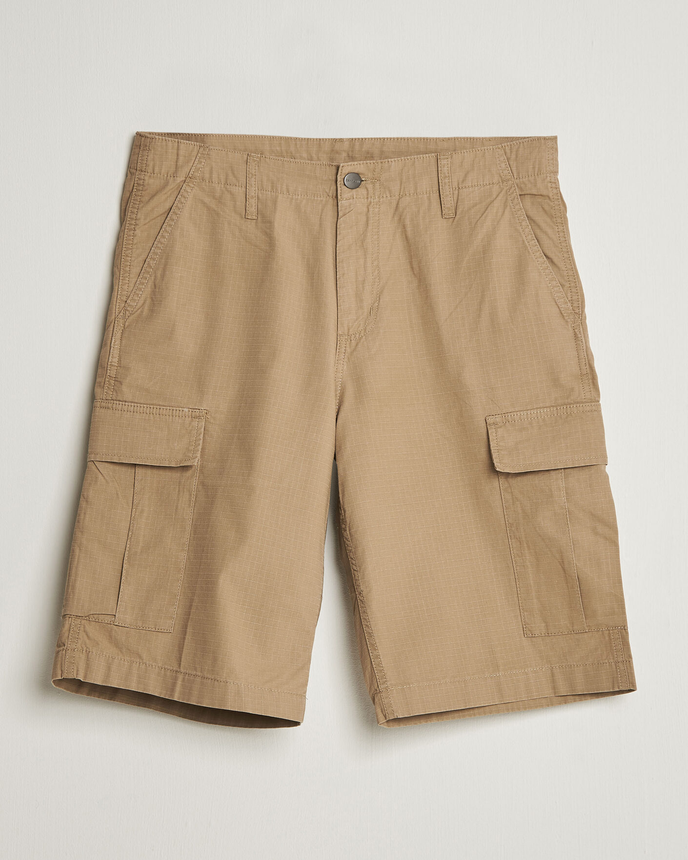 Men | Shorts | Carhartt WIP | Regular Cargo Ripstop Shorts Leather