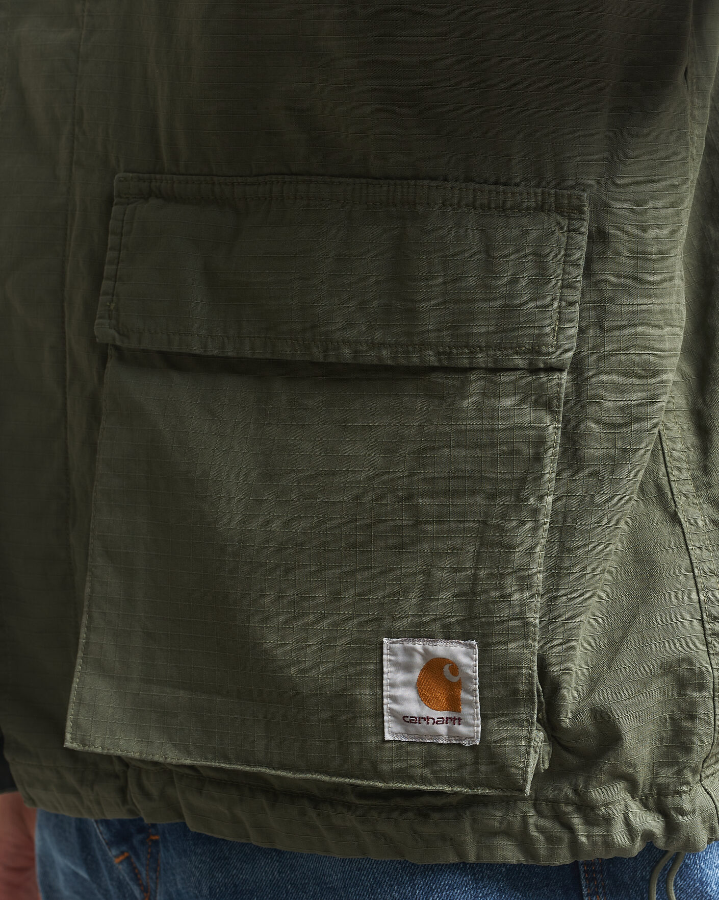 Men | Coats & Jackets | Carhartt WIP | Manderson Ripstop Jacket Leaf
