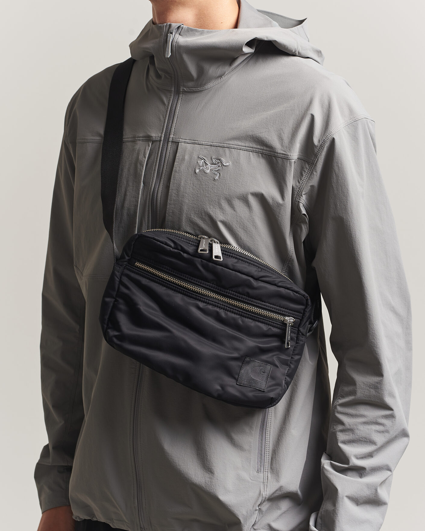 Men | Bags | Carhartt WIP | Otis Nylon Shoulder Bag Black