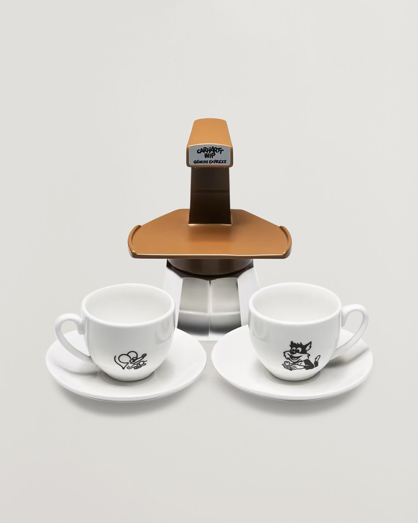 Men | Home | Carhartt WIP | Gemini Express Coffee Break Espresso Maker Brown