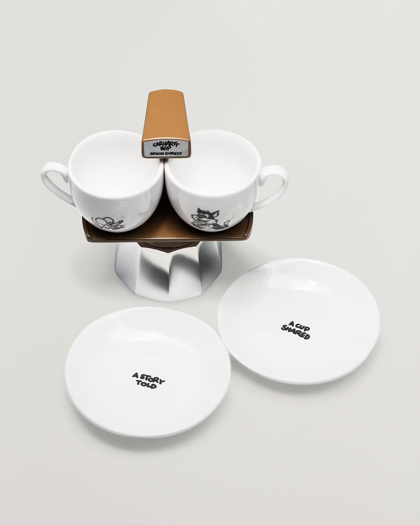 Men | Carhartt WIP Gemini Express Coffee Break Espresso Maker Brown | Carhartt WIP | Gemini Express Coffee Break Espresso Maker Brown