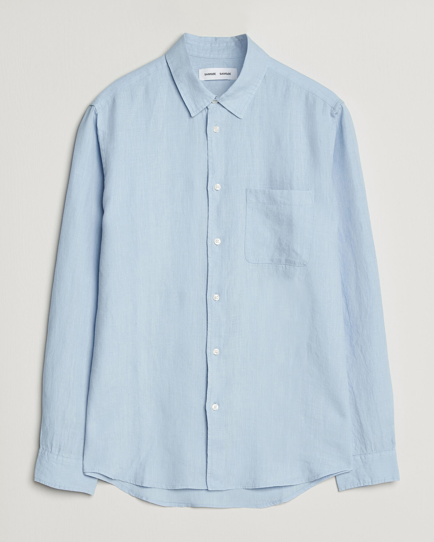 Men | Shirts | Samsøe Samsøe | Liam Linen Shirt Windsurfer