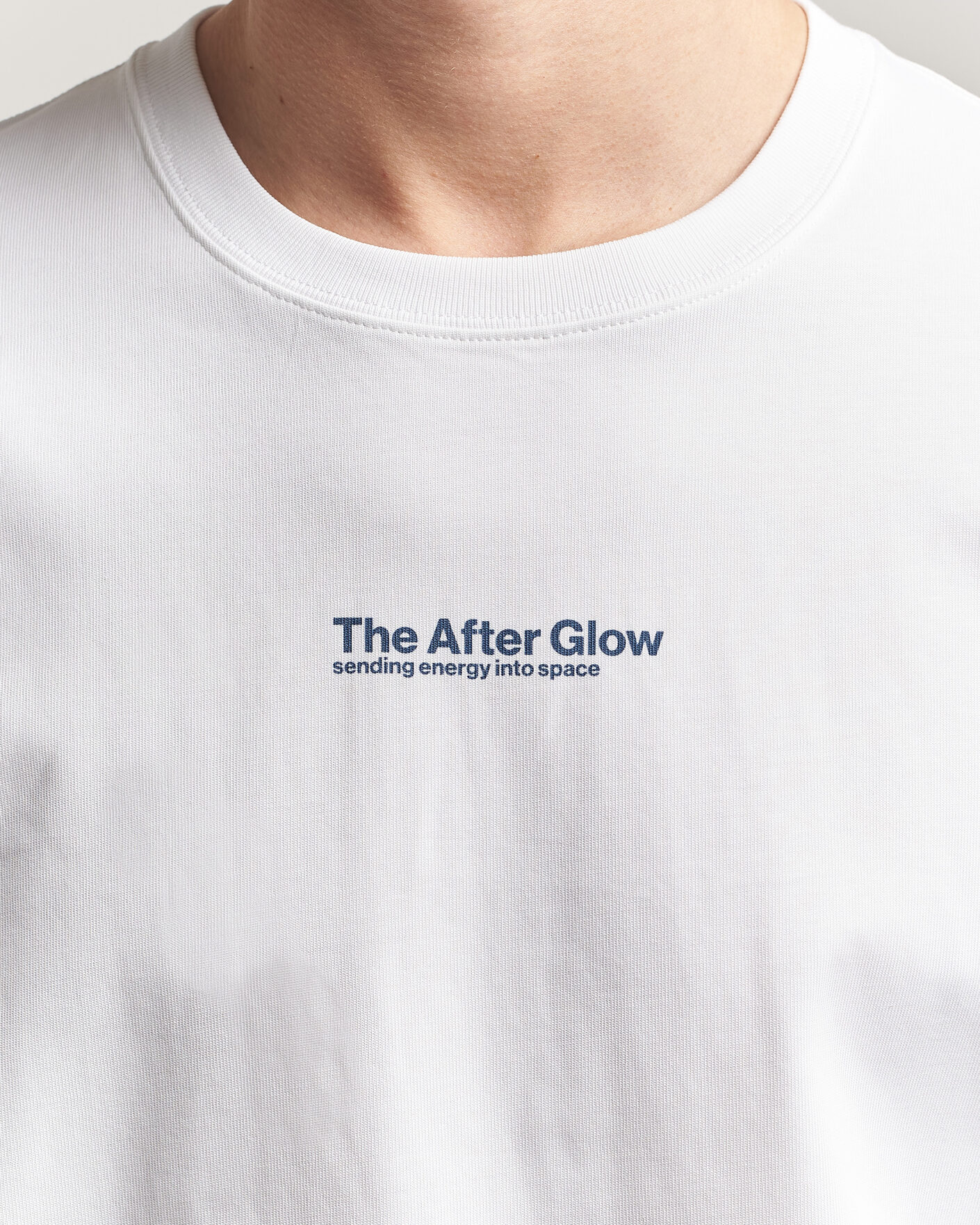 Men | T-Shirts | Samsøe Samsøe | Uni Printed T-shirt White