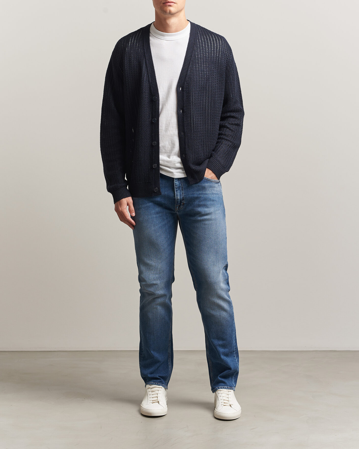 Men | Trousers | Tiger of Sweden | Des Jeans Medium Blue