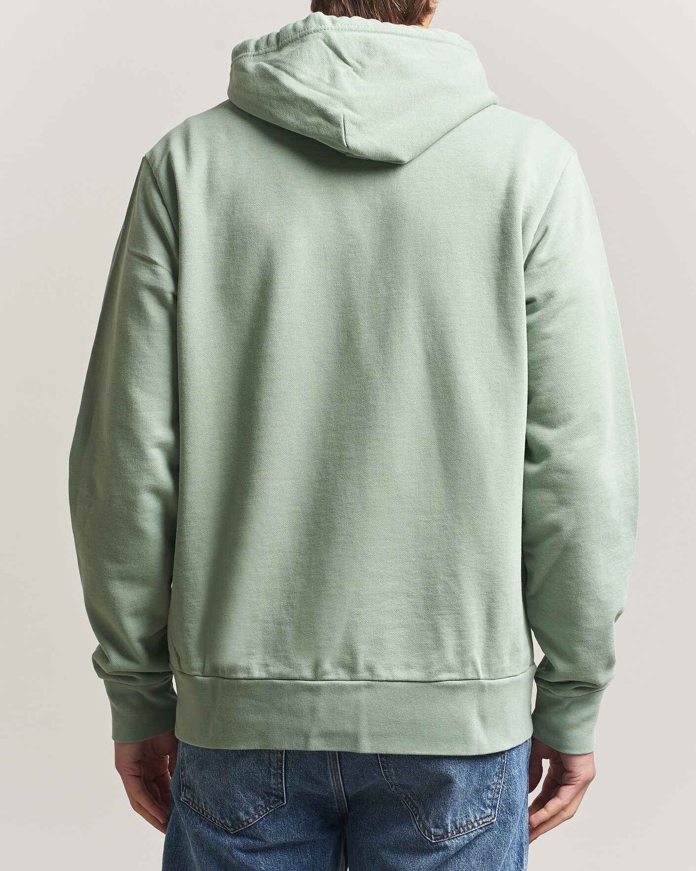 Men | Sweaters & Knitwear | Polo Ralph Lauren | Loopback Terry Hood Light Green