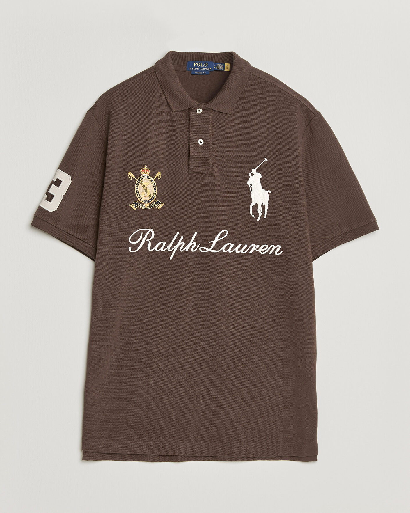 Men | Polo Shirts | Polo Ralph Lauren | Classic Fit Team Polo Nutmeg Brown
