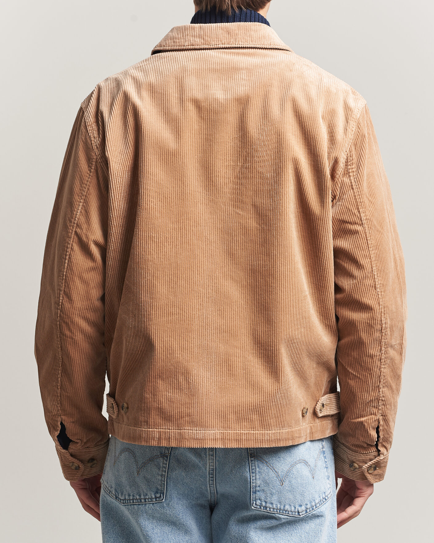 Men | Coats & Jackets | Polo Ralph Lauren | Wale Corduroy Windbreaker Vintage Khaki