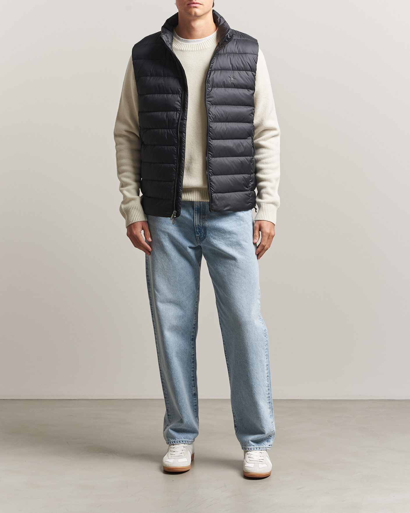 Men | Gilets | Polo Ralph Lauren | Quilted Matt Vest Polo Black