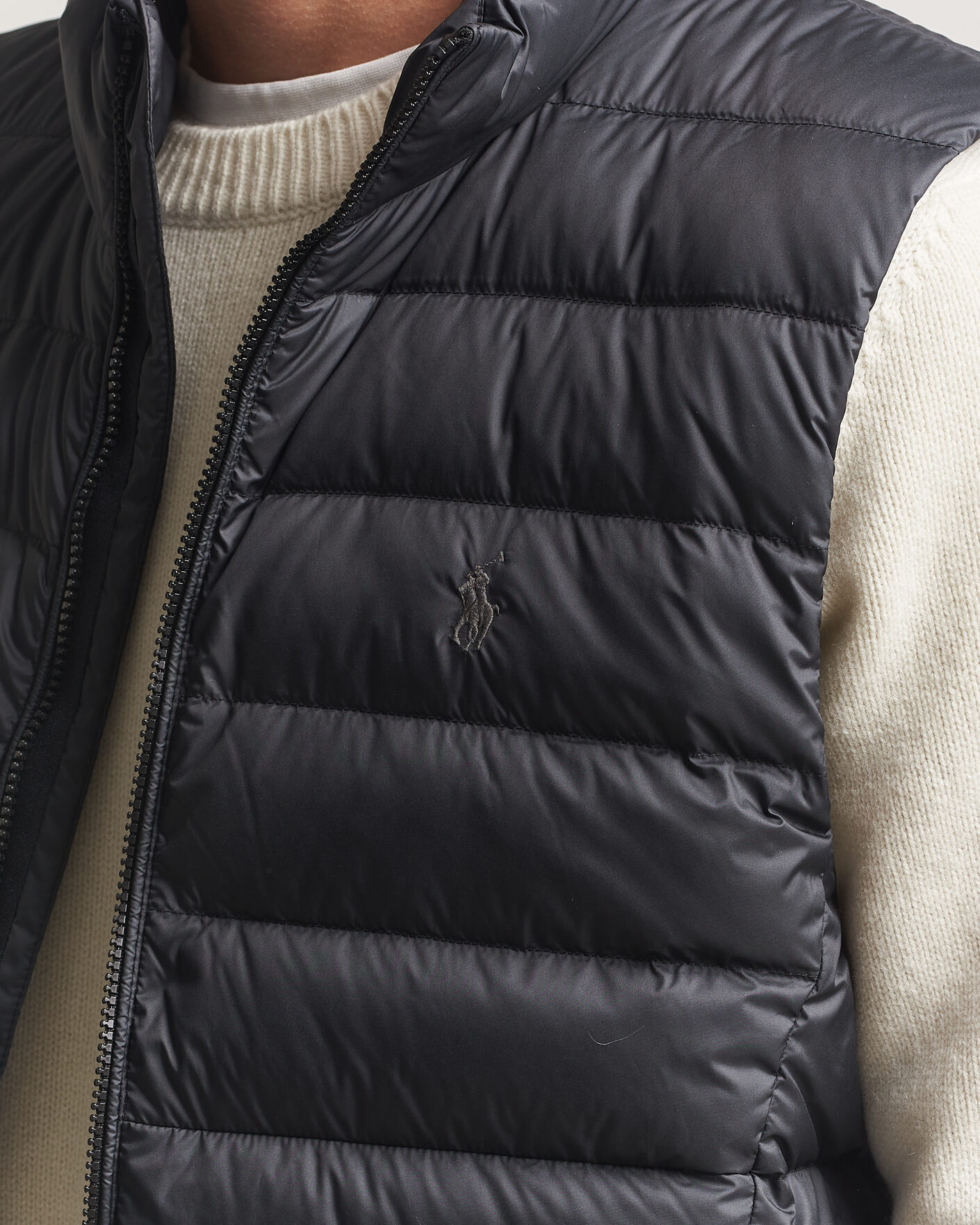 Men | Gilets | Polo Ralph Lauren | Quilted Matt Vest Polo Black