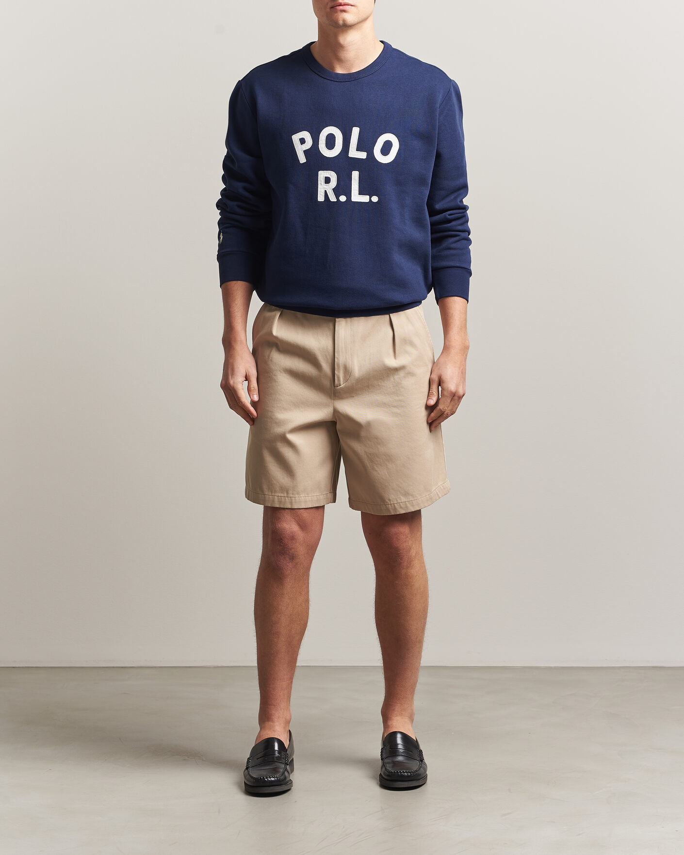 Men | Sweaters & Knitwear | Polo Ralph Lauren | Polo RL Sweatshirt Newport Navy