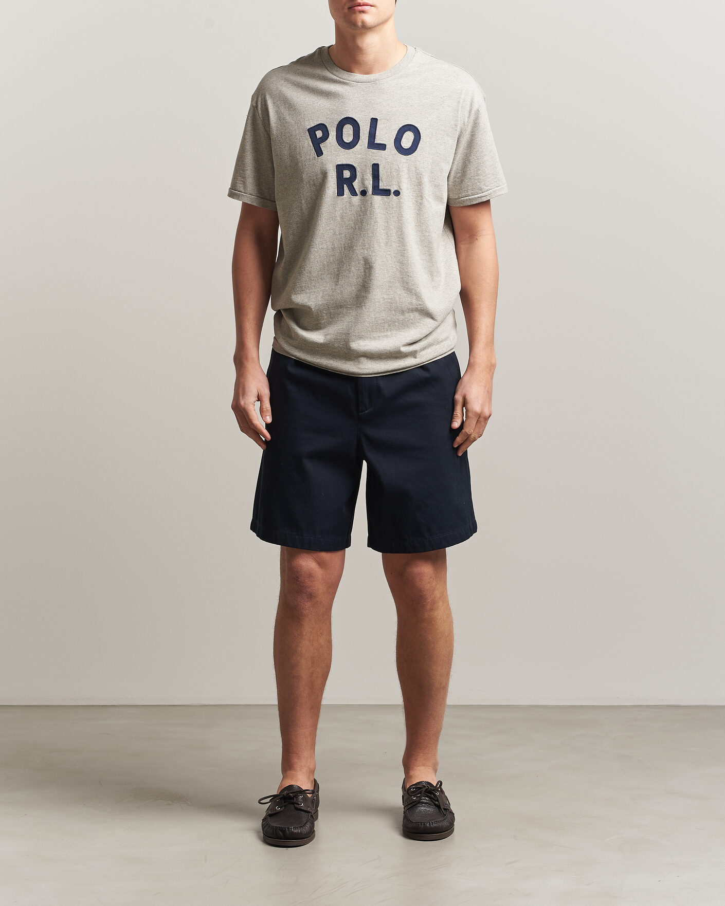 Men | T-Shirts | Polo Ralph Lauren | Polo RL Tee Dark Sport Heather