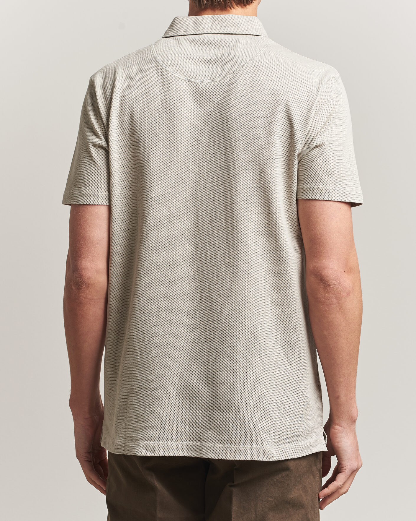 Men | Polo Shirts | Sunspel | Riviera Polo Shirt Ash