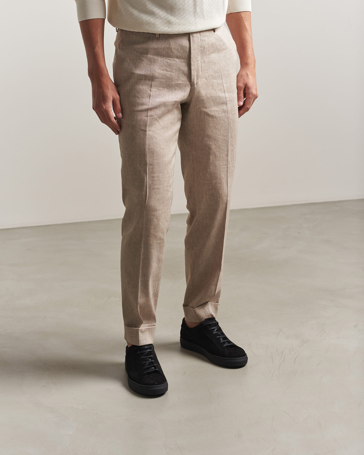 Men | Sneakers | Myrqvist | Oaxen Monochrome III Sneakers Black Suede