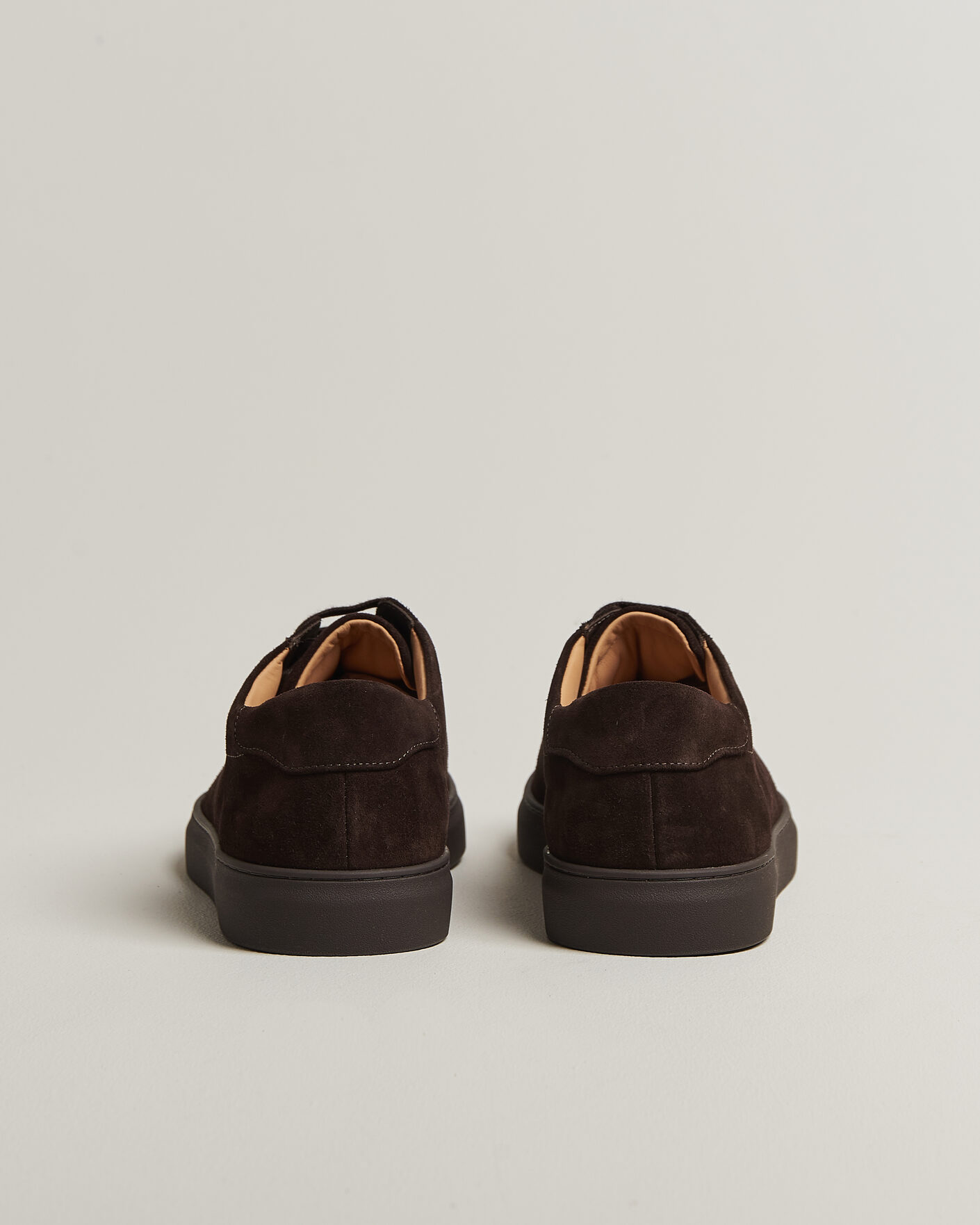Men | Sneakers | Myrqvist | Oaxen Monochrome III Sneakers Dark Brown Suede