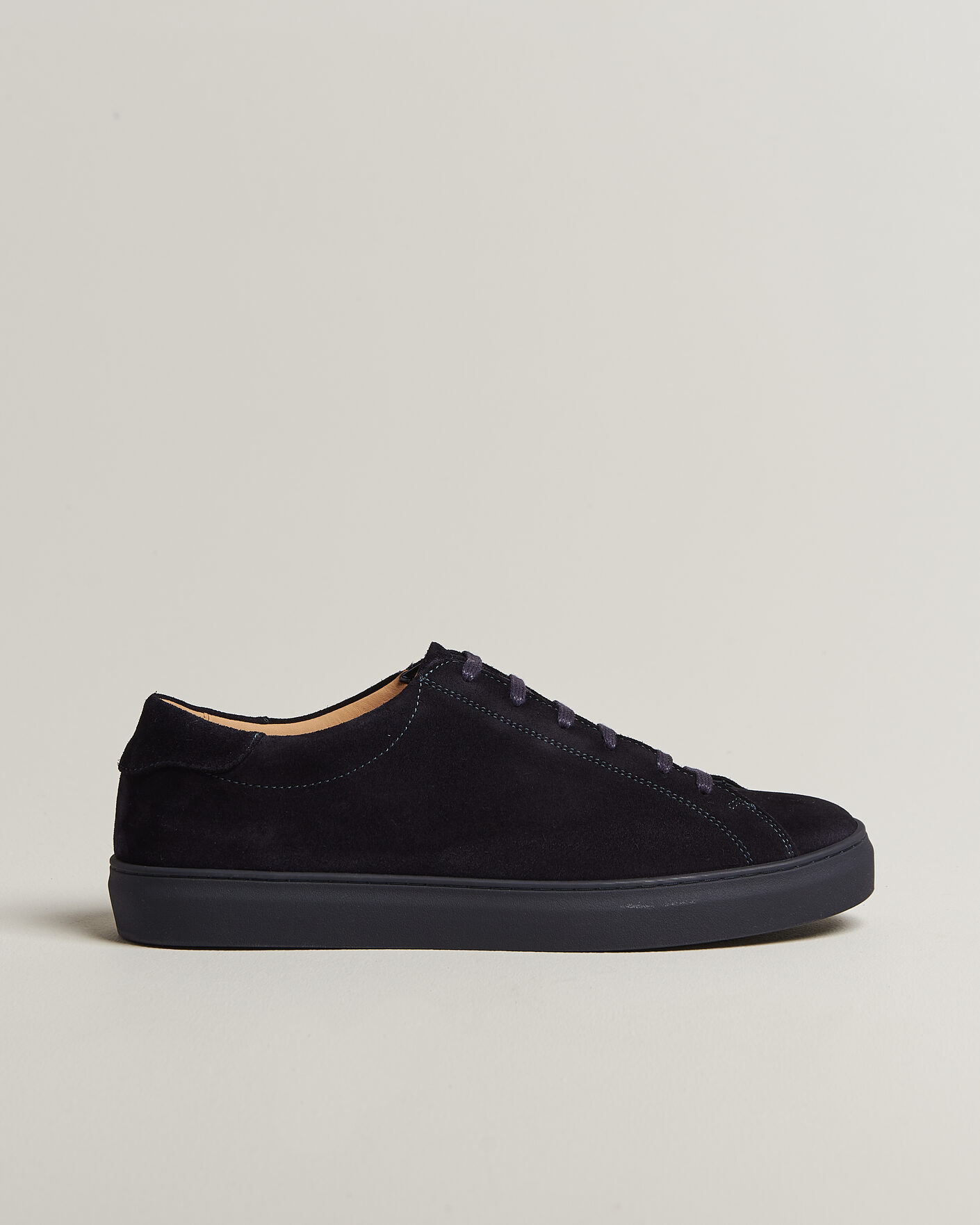 Men | Sneakers | Myrqvist | Oaxen Monochrome III Sneakers Navy Suede