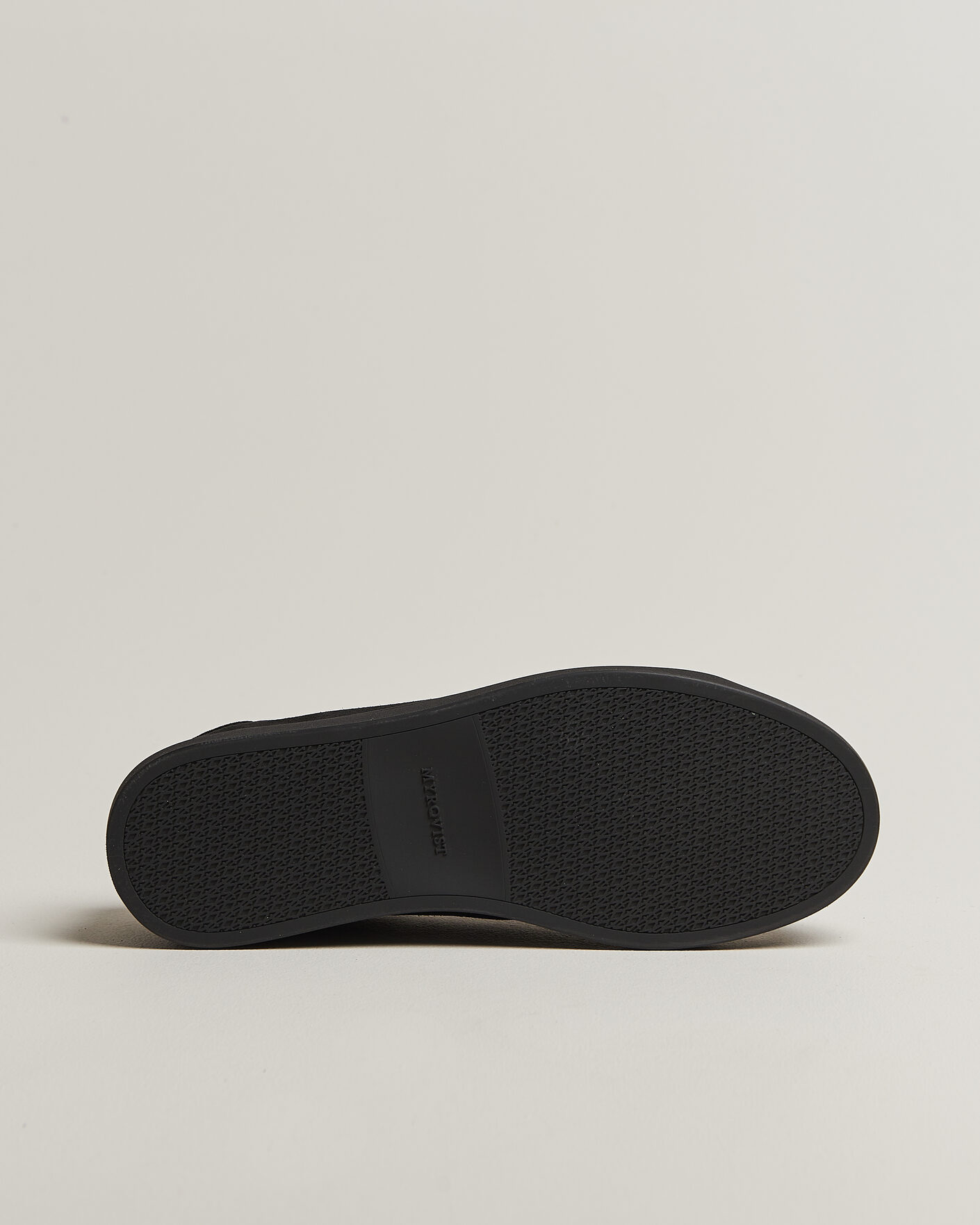 Men | Sneakers | Myrqvist | Alnö Monochrome II Sneakers Black Suede