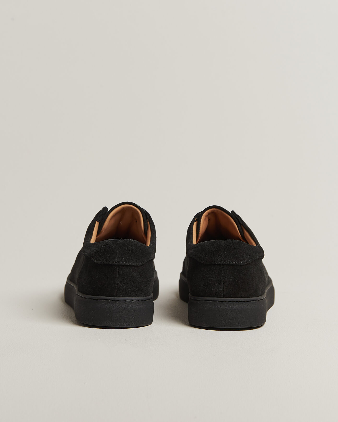 Men | Sneakers | Myrqvist | Alnö Monochrome II Sneakers Black Suede