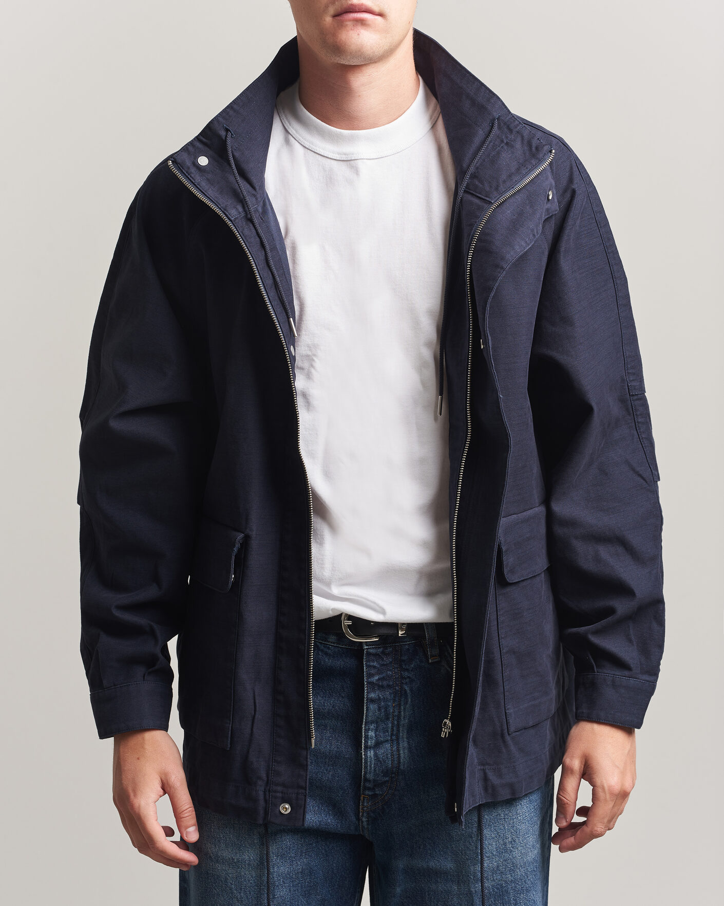 Sunflower Field Jacket Navy at CareOfCarl.com