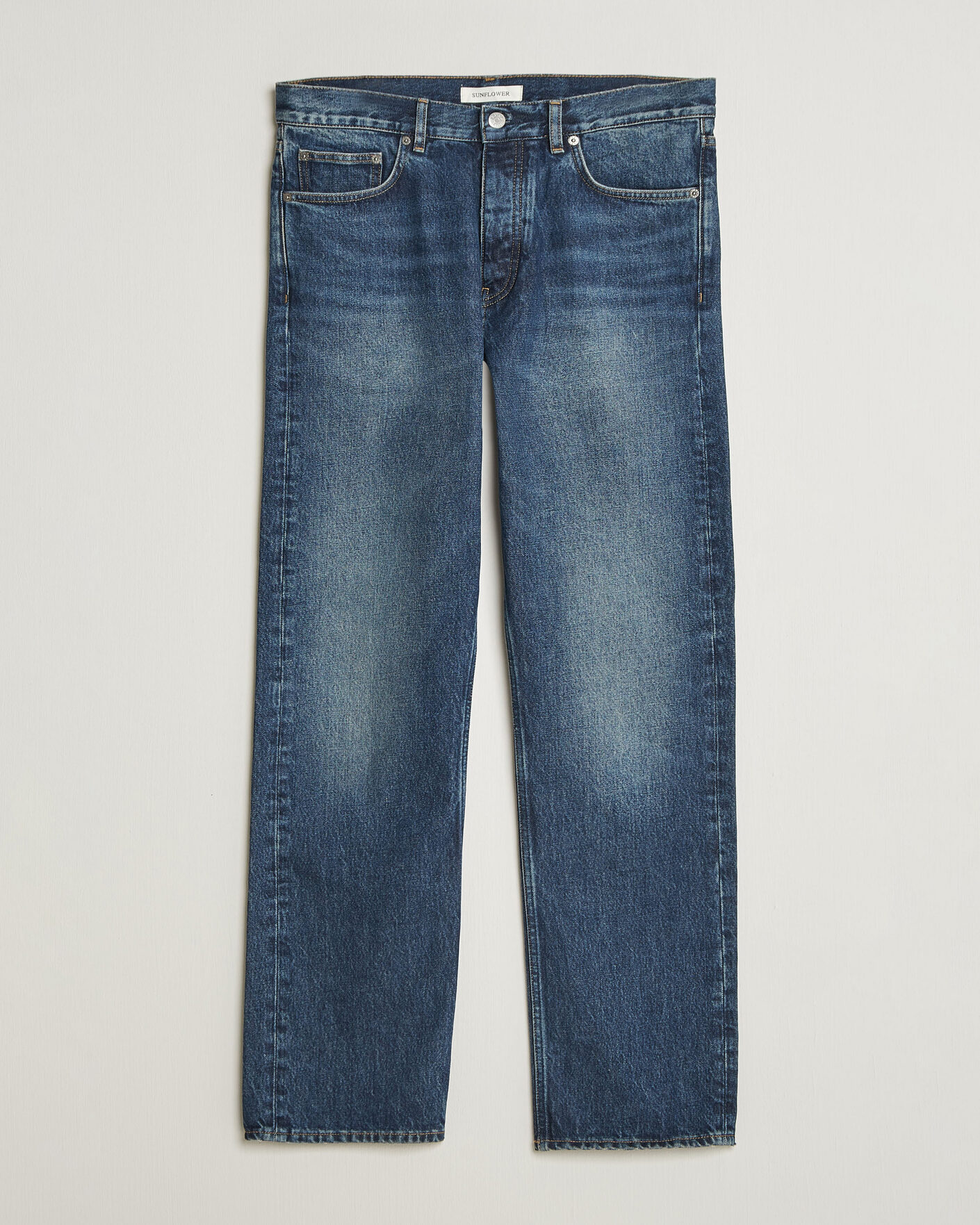 Men | Jeans | Sunflower | New Standard Jeans Dark Blue Worn