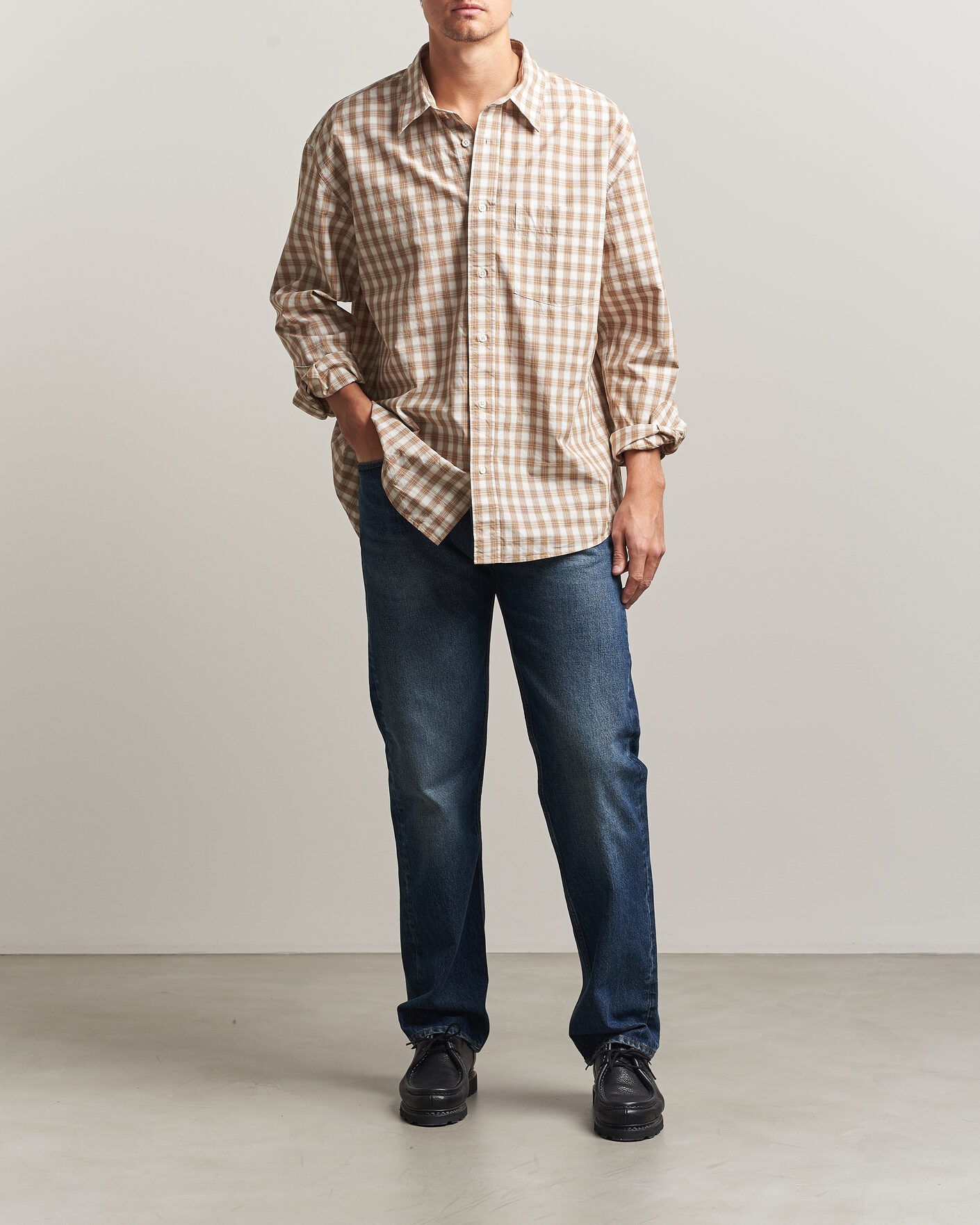 Men | Jeans | Sunflower | New Standard Jeans Dark Blue Worn