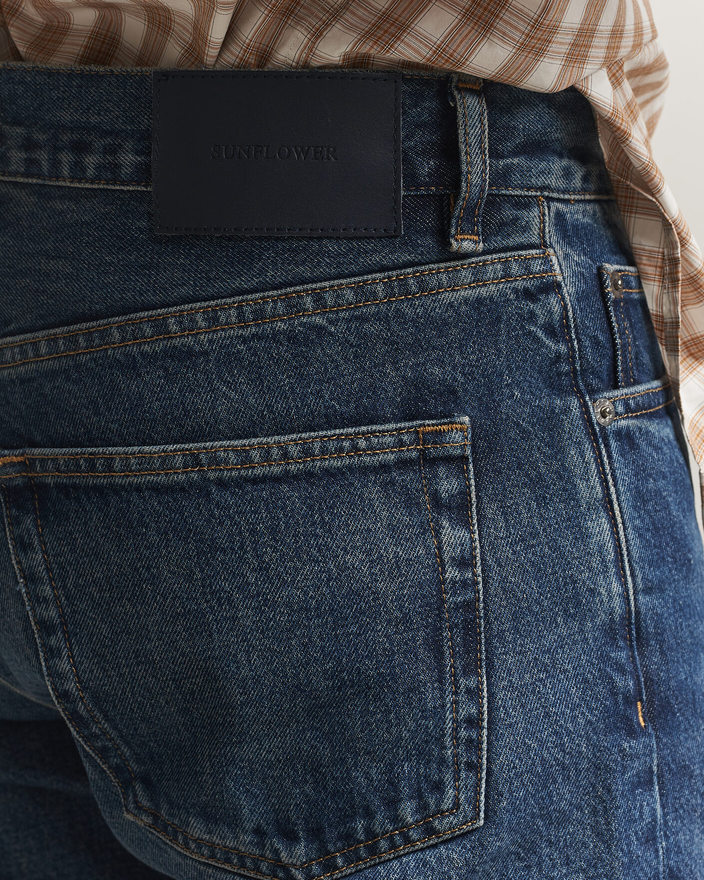 Men | Jeans | Sunflower | New Standard Jeans Dark Blue Worn