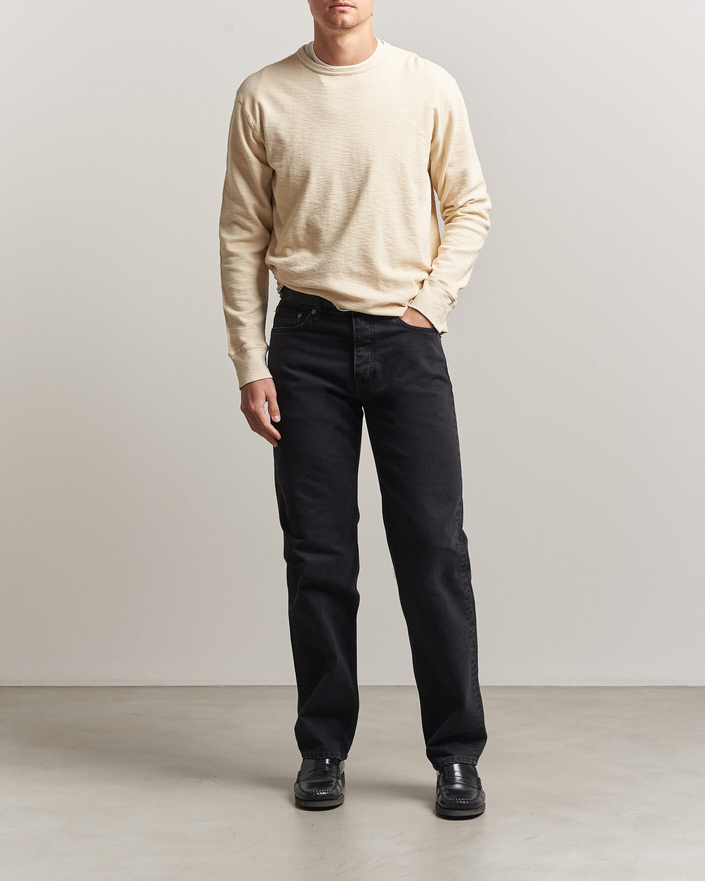 Men | Jeans | Sunflower | New Standard Jeans Washed Black
